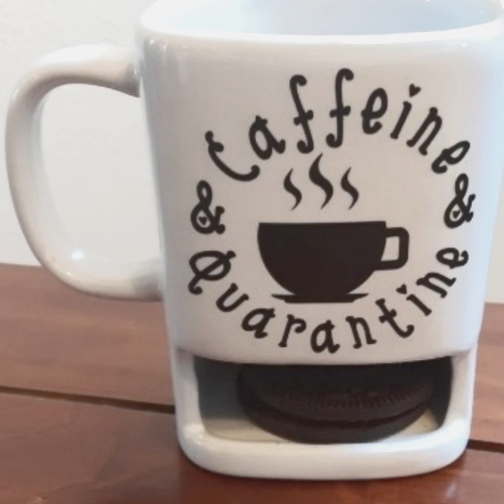 Customized coffee cup/ cookie holder